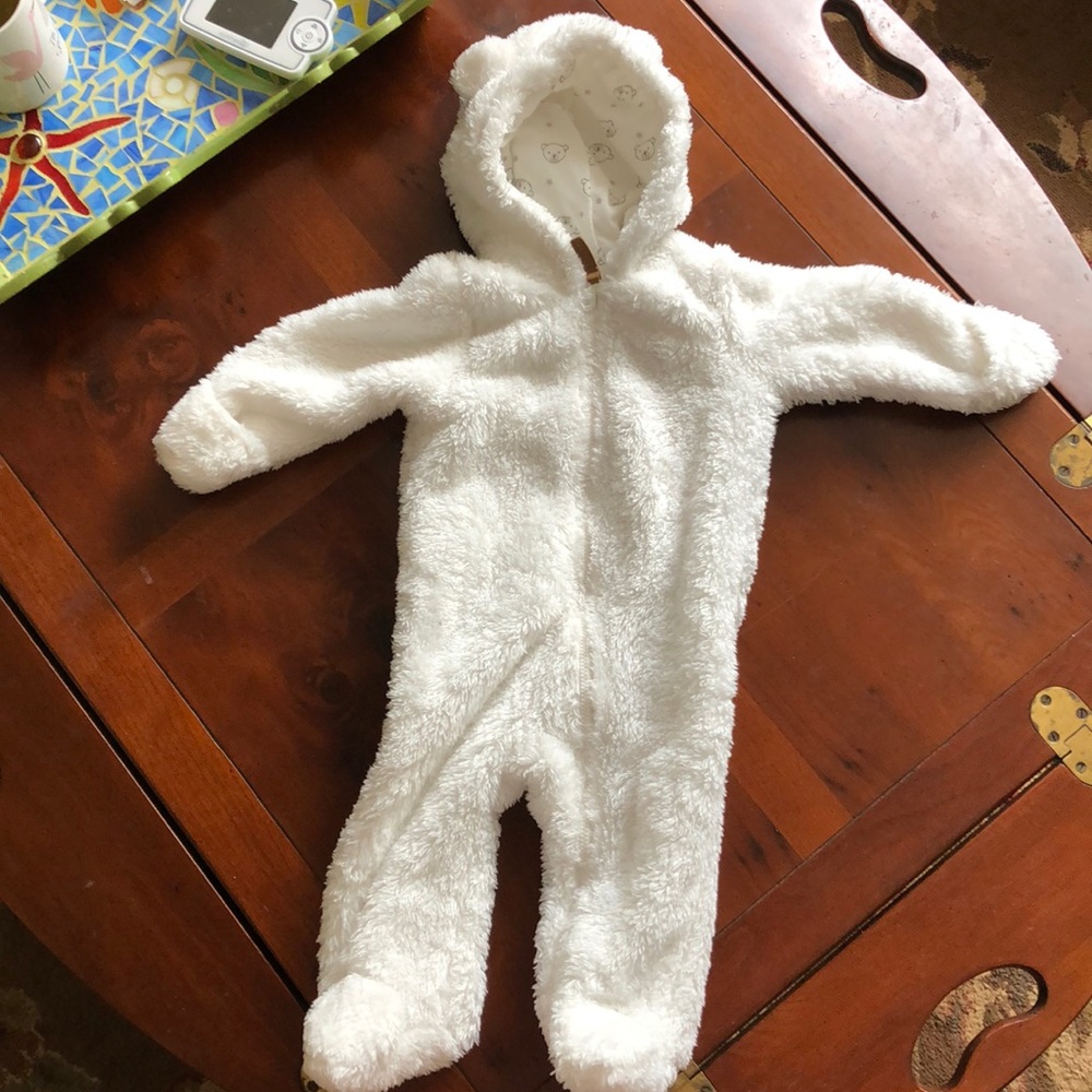 Furry Bear Carter’s Bodysuit